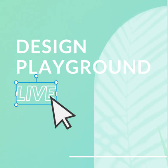 Deign Playground clicking image