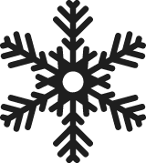 Rounded Arrows Snowflake