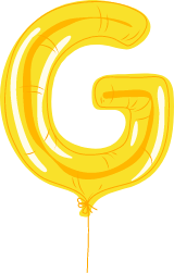 Foil Balloon "G"