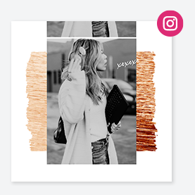 Social media templates for Instagram posts