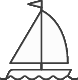 Cutter Sailboat