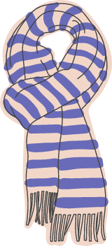 Striped Scarf