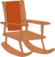 Wooden Rocking Chair